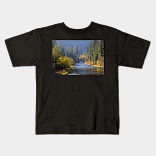 River of Autumn Kids T-Shirt